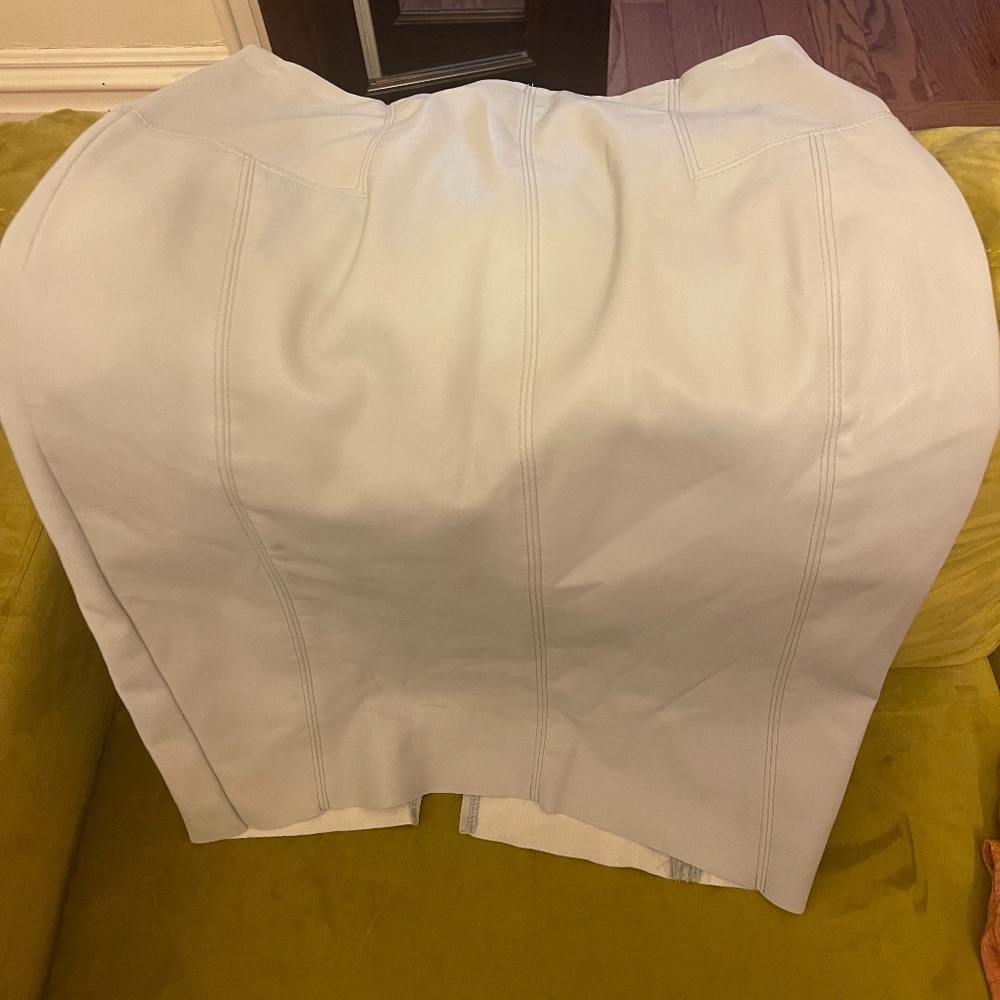 Express faux leather pencil skirt